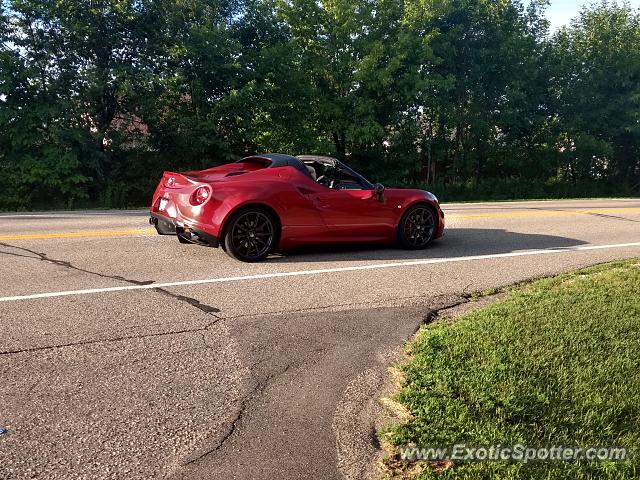 Alfa Romeo 4C spotted in Lakeville, Minnesota