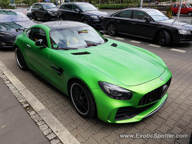 Mercedes AMG GT spotted in Warsaw, Poland