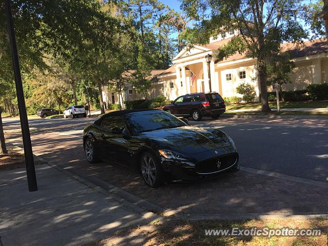 Maserati GranTurismo spotted in Savannah, Georgia