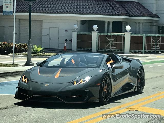 Lamborghini Huracan spotted in Ft Lauderdale, Florida
