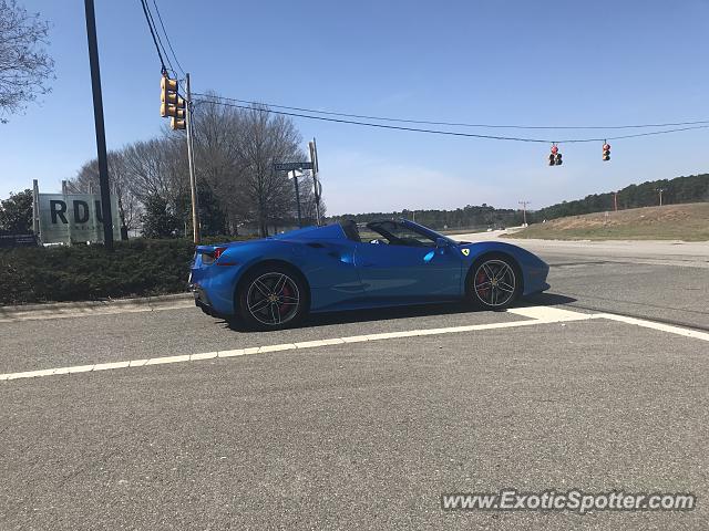 Ferrari 488 GTB spotted in Raleigh, North Carolina