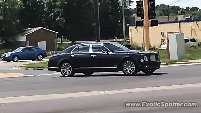 Bentley Mulsanne spotted in Stillwater, Minnesota