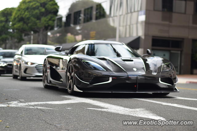 Koenigsegg Agera R spotted in Beverly Hills, California