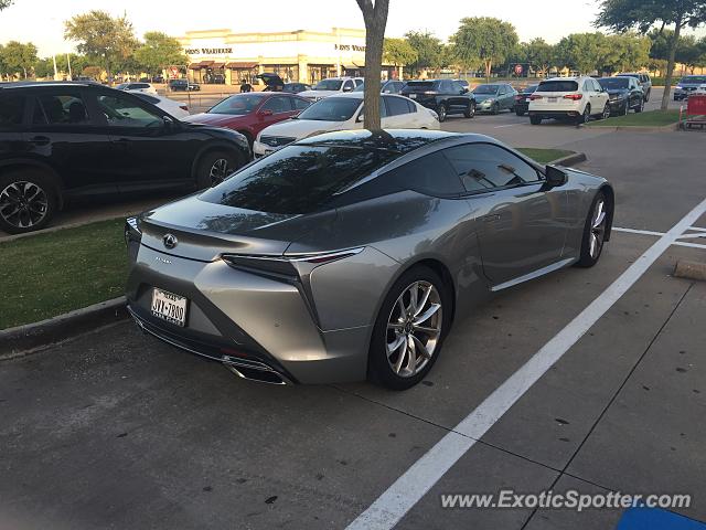 Lexus LC 500 spotted in Dallas, Texas