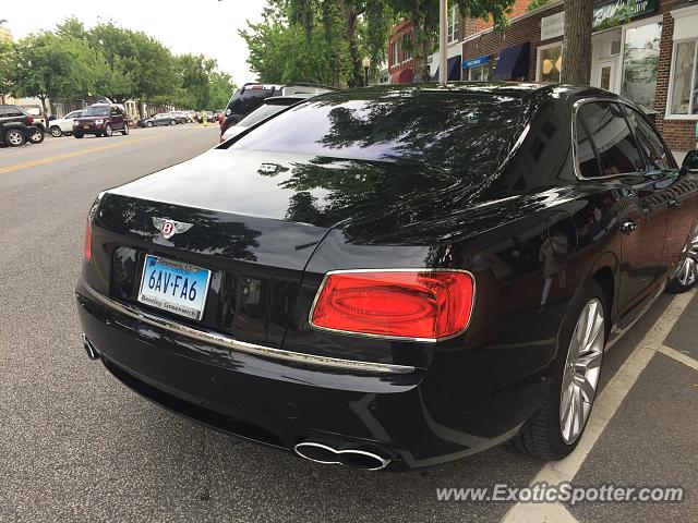 Bentley Flying Spur spotted in Southampton, New York
