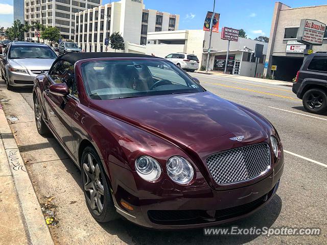 Bentley Continental spotted in Los Angeles, California