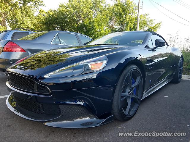 Aston Martin Vanquish spotted in Wayzata, Minnesota