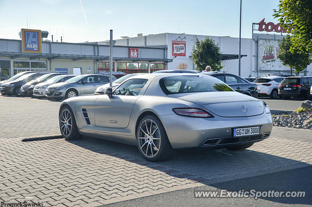 Mercedes SLS AMG spotted in Gross-Gerau, Germany