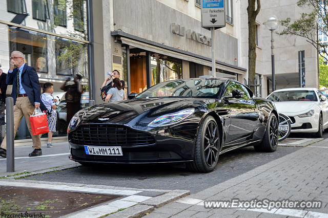 Aston Martin DB11 spotted in Frankfurt, Germany