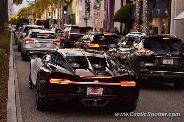Bugatti Chiron spotted in Beverly Hills, California