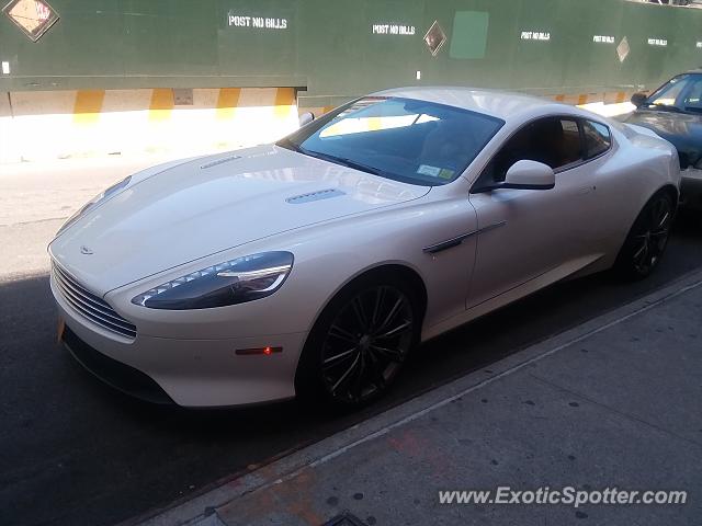 Aston Martin Vantage spotted in Manhattan, New York