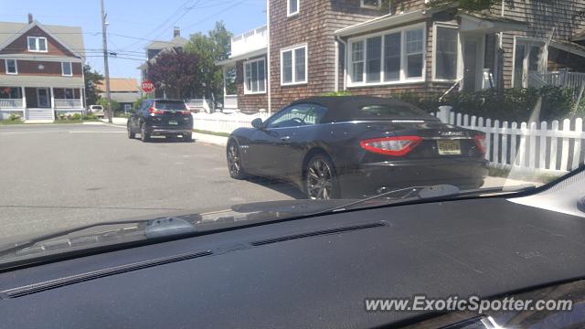 Maserati GranCabrio spotted in Bayhead, New Jersey