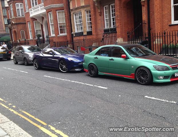 Aston Martin Vanquish spotted in London, United Kingdom