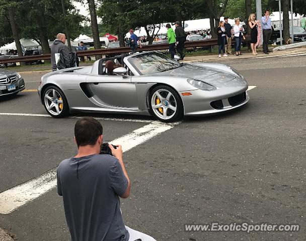Porsche Carrera GT spotted in Greenwhich, Connecticut