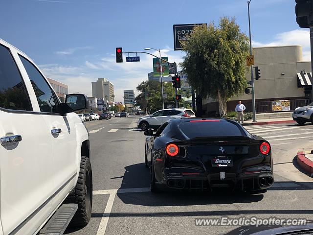 Ferrari F12 spotted in Los Angeles, California