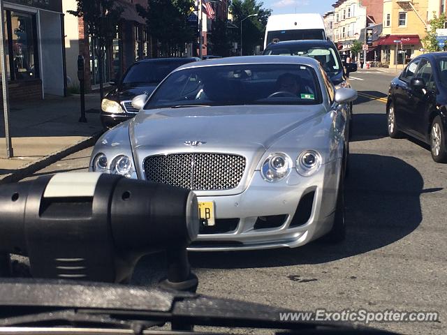 Bentley Continental spotted in Westfield, New Jersey