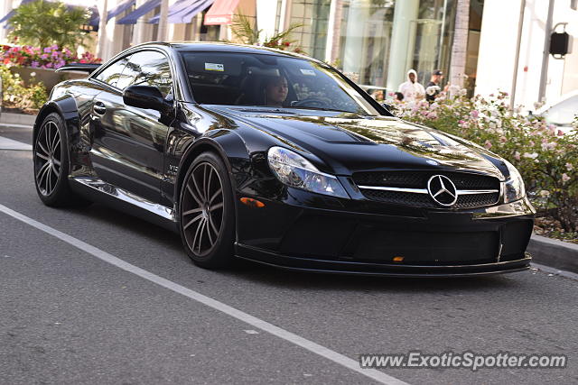 Mercedes SL 65 AMG spotted in Beverly Hills, California