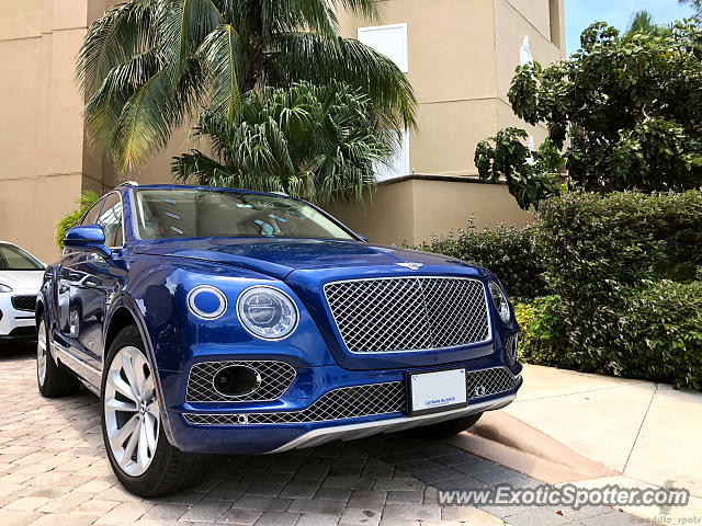Bentley Bentayga spotted in Cayman Islands, Unknown Country