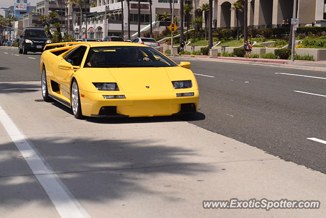 Lamborghini Diablo spotted in Huntington Beach, California