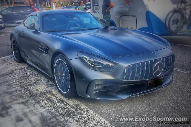Mercedes AMG GT spotted in Estavayer le Lac, Switzerland