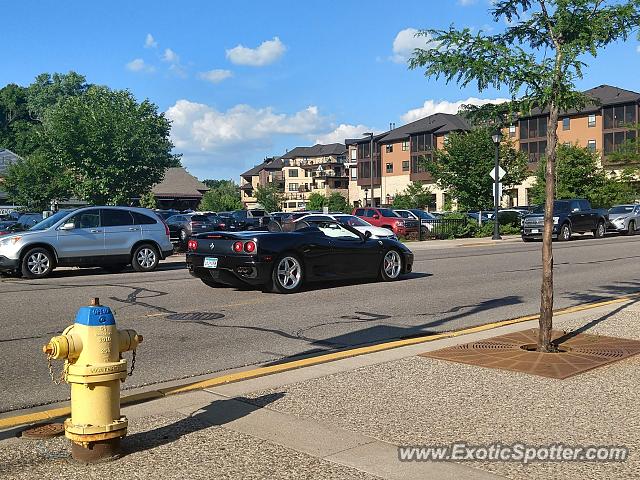 Ferrari 360 Modena spotted in Wayzata, Minnesota