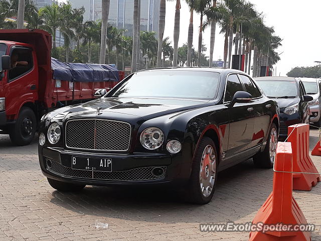Bentley Mulsanne spotted in Jakarta, Indonesia