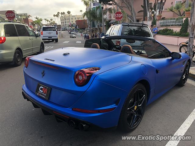 Ferrari California spotted in La Jolla, California