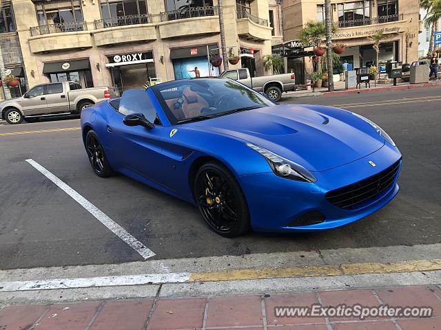 Ferrari California spotted in La Jolla, California