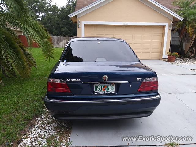 BMW Alpina B7 spotted in Riverview, Florida