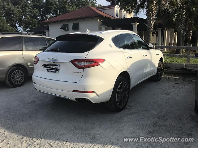 Maserati Levante spotted in St. Simons, Georgia