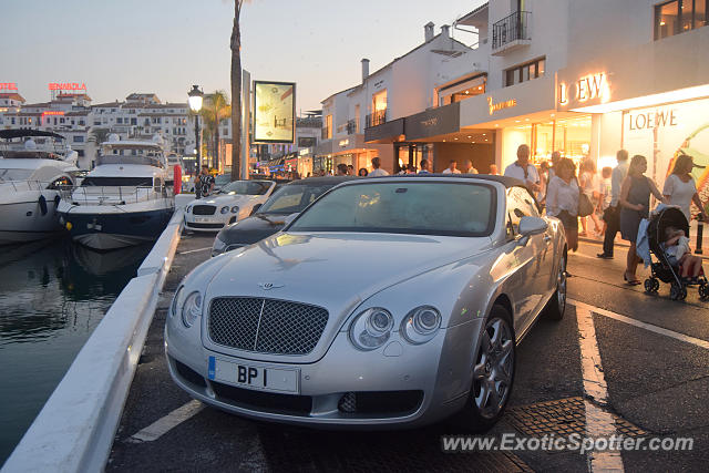 Bentley Continental spotted in Puerto Banus, Spain