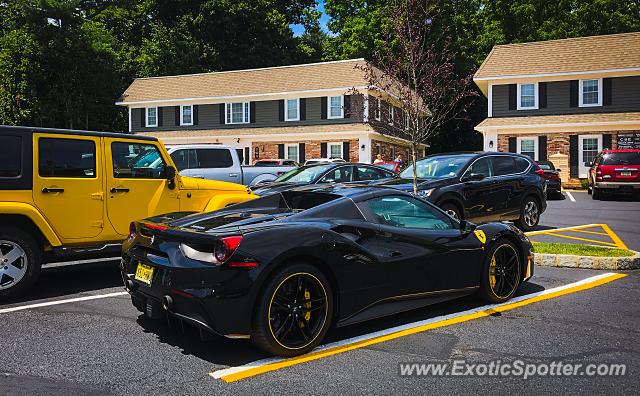 Ferrari 488 GTB spotted in Brielle, New Jersey