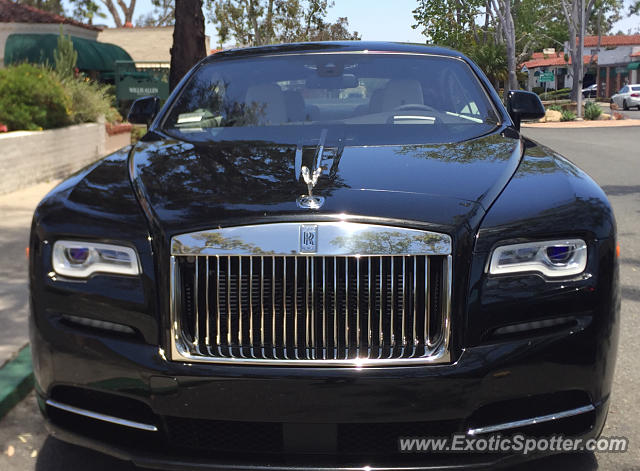 Rolls-Royce Wraith spotted in Rancho Santa Fe, California