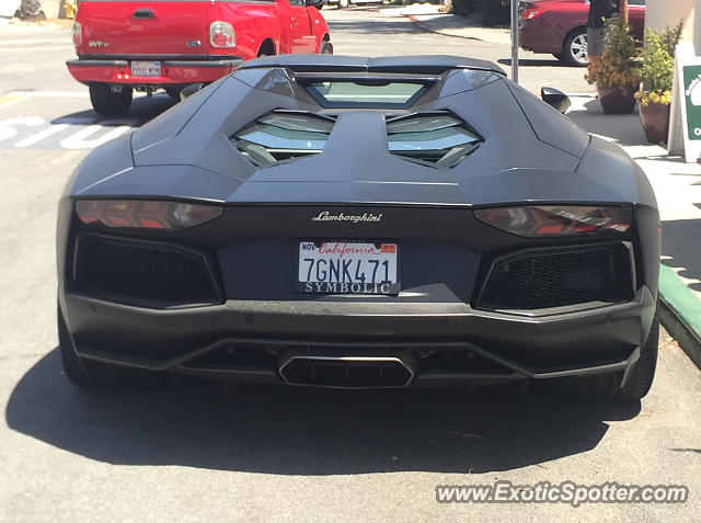 Lamborghini Aventador spotted in Rancho Santa Fe, California