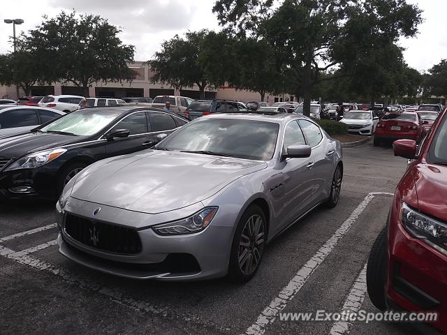 Maserati Ghibli spotted in Brandon, Florida