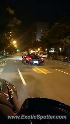 Mclaren P1 spotted in Taipei, Taiwan