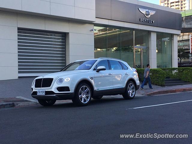 Bentley Bentayga spotted in Taipei, Taiwan