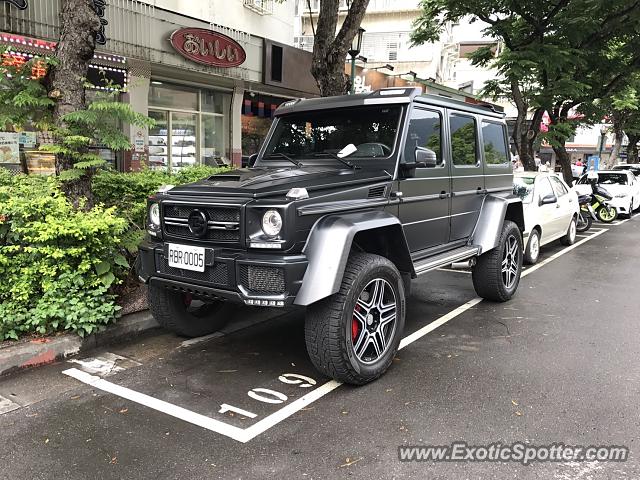 Mercedes 4x4 Squared spotted in Taipei, Taiwan