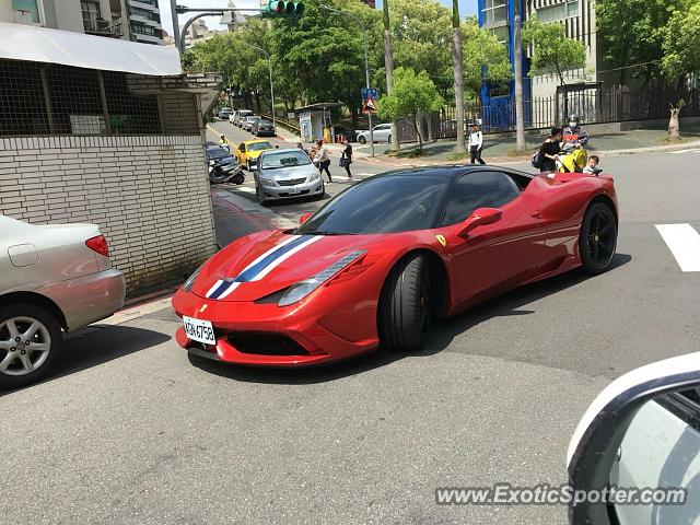 Ferrari 458 Italia spotted in Taipei, Taiwan