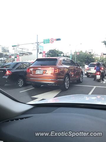 Bentley Bentayga spotted in Taipei, Taiwan