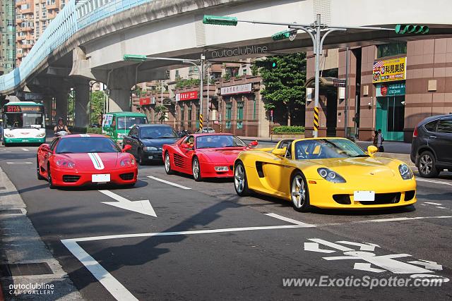 Porsche Carrera GT spotted in Taipei, Taiwan
