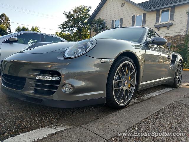 Porsche 911 Turbo spotted in Wayzata, Minnesota