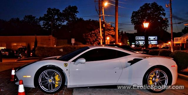 Ferrari 488 GTB spotted in Somerville, New Jersey