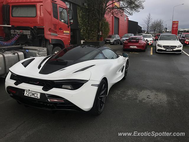 Mclaren 720S spotted in Christchurch, New Zealand