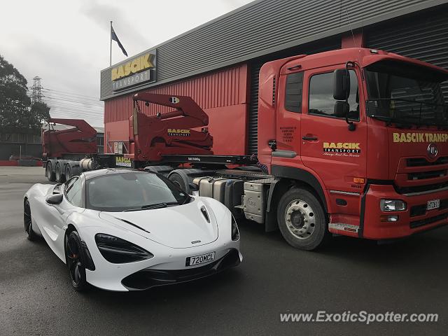 Mclaren 720S spotted in Christchurch, New Zealand