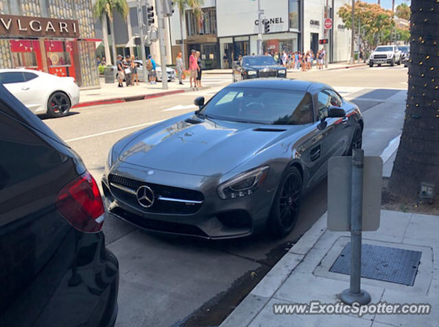 Mercedes AMG GT spotted in Beverly Hills, California