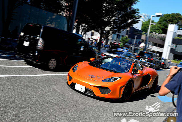 Mclaren MP4-12C spotted in Tokyo, Japan