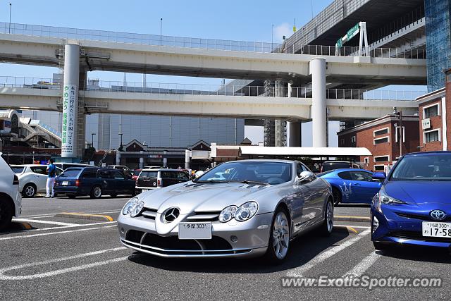 Mercedes SLR spotted in Tokyo, Japan