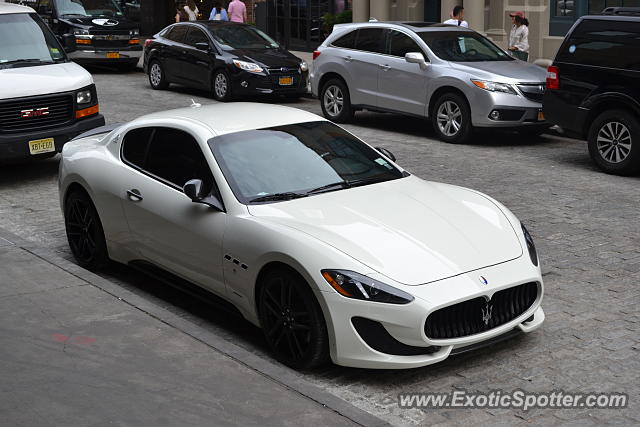 Maserati GranTurismo spotted in Manhattan, New York