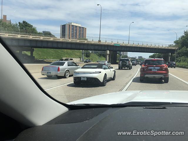 Aston Martin DB11 spotted in Minneapolis, Minnesota